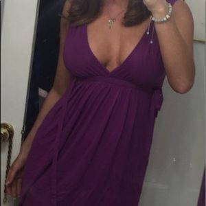 Neiman Marcus purple dress
